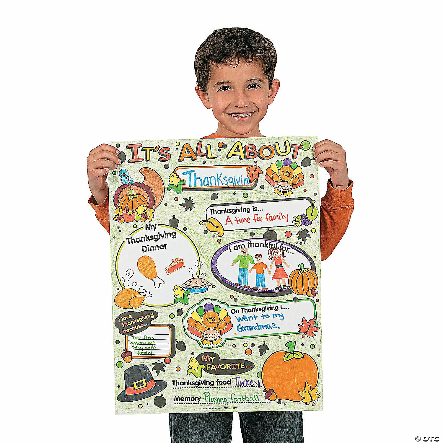 Best Pirce ๐ Color Your Own! "All About ๐ช Thanksgiving" Posters - 30 Pc. ๐ 5 Best Pirce ๐ Color Your Own! "All About ๐ช Thanksgiving" Posters - 30 Pc. ๐ - Image 3