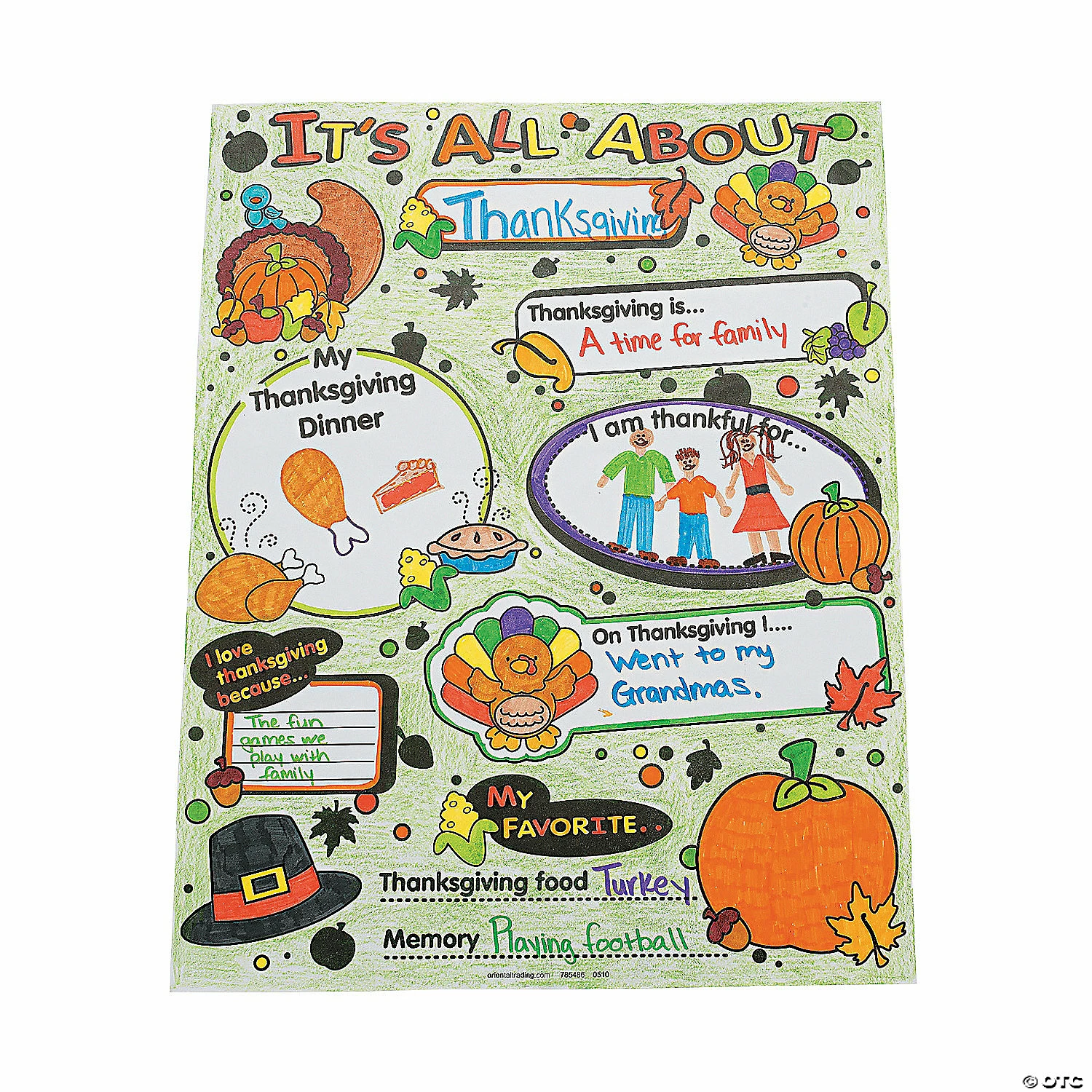 Best Pirce ๐ Color Your Own! "All About ๐ช Thanksgiving" Posters - 30 Pc. ๐ 3 Best Pirce ๐ Color Your Own! "All About ๐ช Thanksgiving" Posters - 30 Pc. ๐