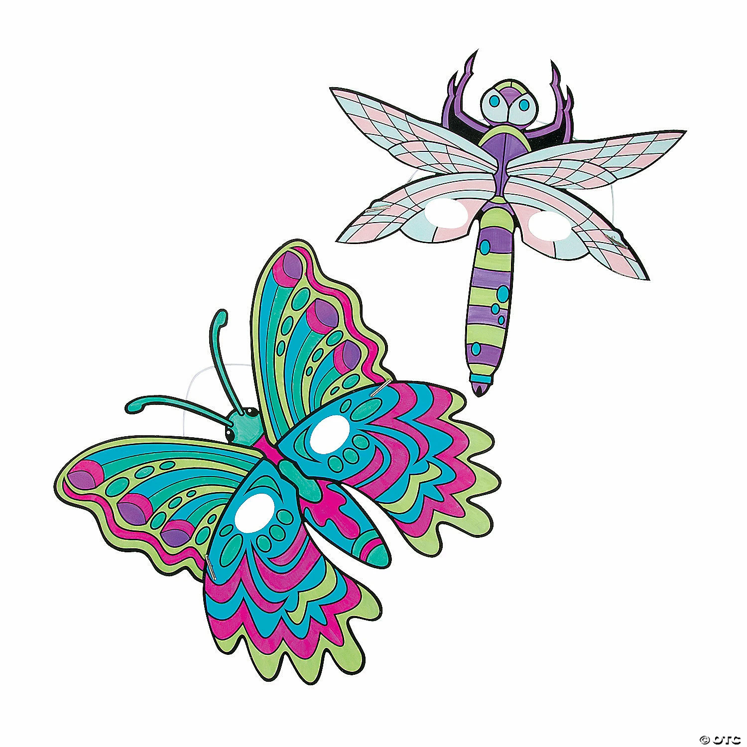Wholesale โ Color Your Own Bug & Butterfly Masks - 12 Pc. ๐ 4 Wholesale โ Color Your Own Bug & Butterfly Masks - 12 Pc. ๐ - Image 2