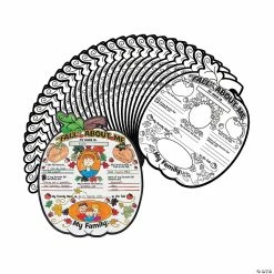 Deals โ๏ธ Color Your Own Fall About Me Posters - 30 Pc. ๐