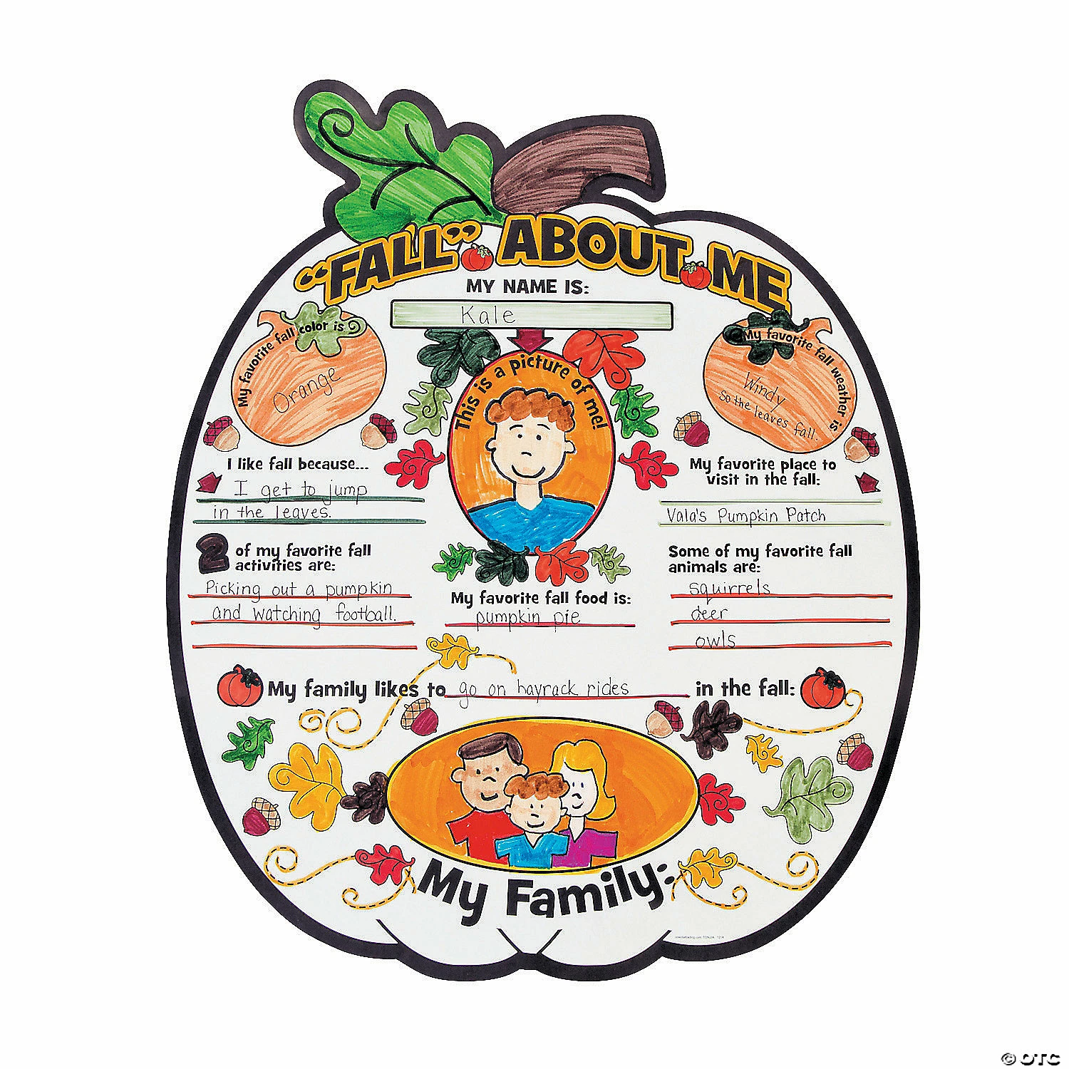 Deals โ๏ธ Color Your Own Fall About Me Posters - 30 Pc. ๐ 4 Deals โ๏ธ Color Your Own Fall About Me Posters - 30 Pc. ๐ - Image 2