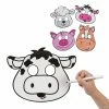 Flash Sale ๐คฉ Color Your Own Farm Animal Masks - 12 Pc. ๐ 1 Flash Sale ๐คฉ Color Your Own Farm Animal Masks - 12 Pc. ๐ -BTSE Shop color your own farm animal masks 12 pc 13733231