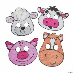 Flash Sale 🤩 Color Your Own Farm Animal Masks - 12 Pc. 😉 7 Flash Sale 🤩 Color Your Own Farm Animal Masks - 12 Pc. 😉 -BTSE Shop color your own farm animal masks 12 pc 13733231 a01