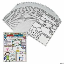 Best reviews of ๐ Color Your Own Super Student Posters - 30 Pc. ๐