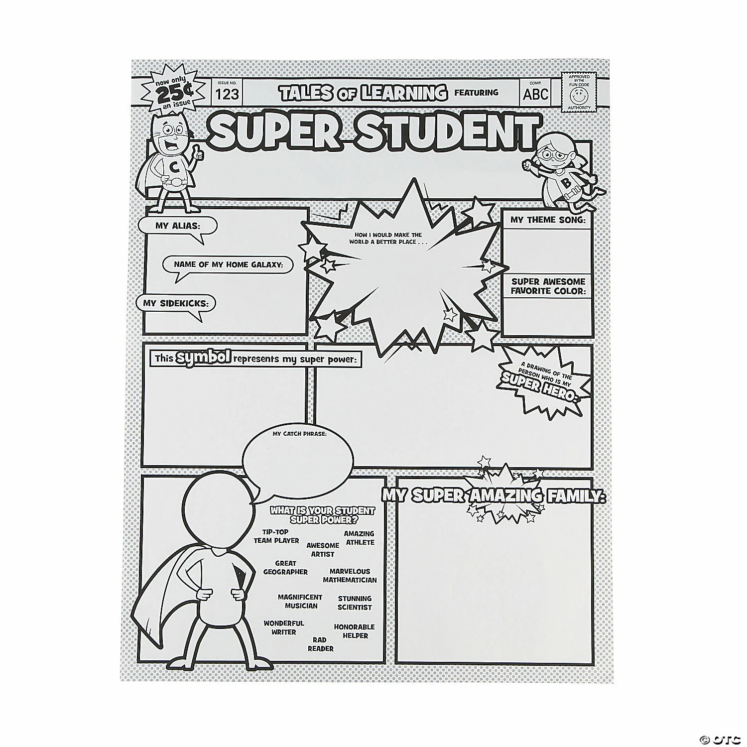 Best reviews of ๐ Color Your Own Super Student Posters - 30 Pc. ๐ 4 Best reviews of ๐ Color Your Own Super Student Posters - 30 Pc. ๐ - Image 2