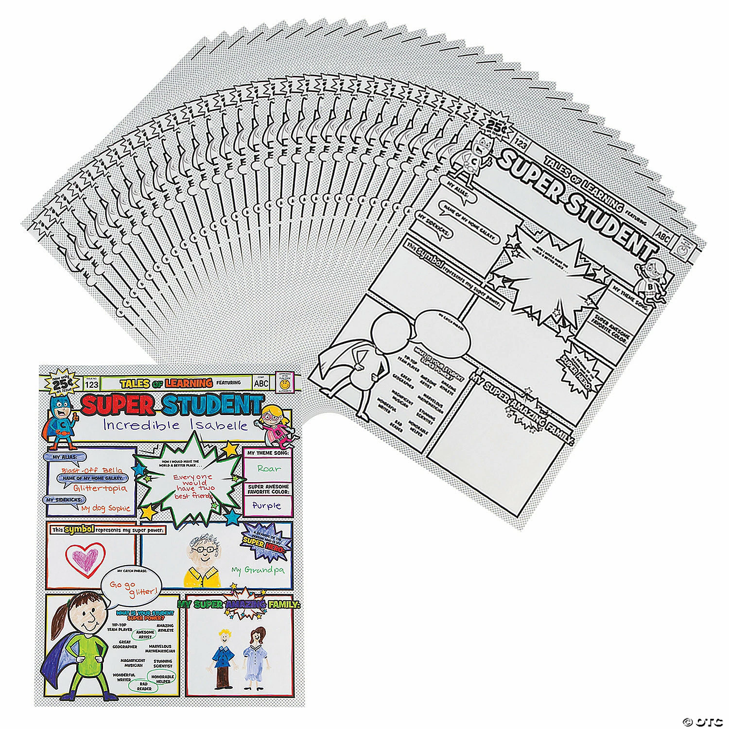 Best reviews of ๐ Color Your Own Super Student Posters - 30 Pc. ๐ 3 Best reviews of ๐ Color Your Own Super Student Posters - 30 Pc. ๐