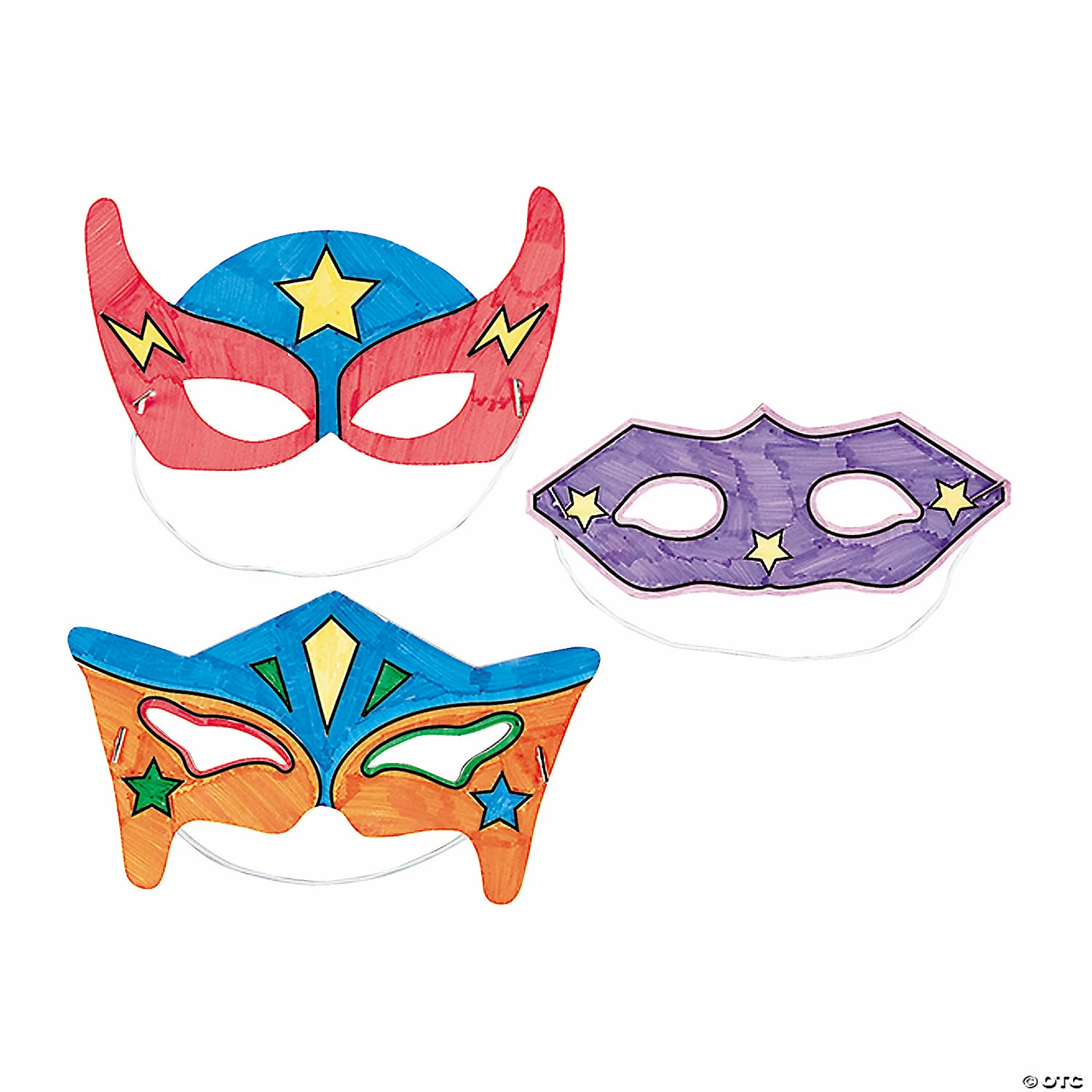 Top 10 π Color Your Own Superhero Masks - 12 Pc. βοΈ 4 Top 10 π Color Your Own Superhero Masks - 12 Pc. βοΈ - Image 2