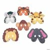 New 🛒 Color Your Own Zoo Animal Masks - 12 Pc. ✨ -BTSE Shop color your own zoo animal masks 12 pc 48 968