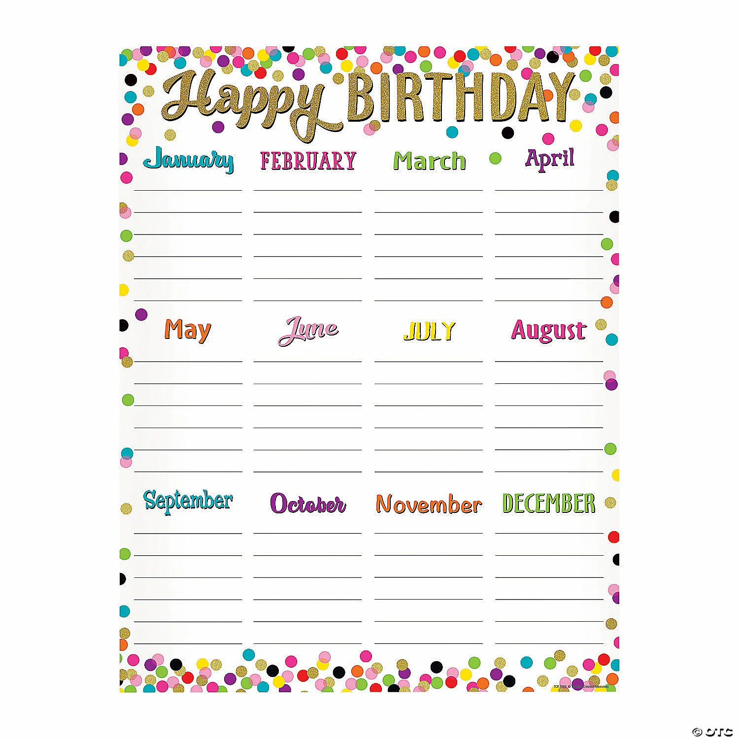 Coupon 👏 Confetti Classroom Posters - 5 Pc. 🤩 6 Coupon 👏 Confetti Classroom Posters - 5 Pc. 🤩 - Image 4