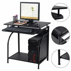 Deals ๐ Costway Computer Desk PC Laptop Writing Table Workstation Home Office Study Furniture โ๏ธ
