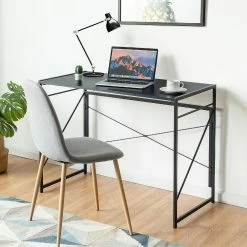 Discount ๐ Costway Folding Computer Desk Writing Study Table w/6 Hooks Home Office Black ๐ 7 Discount ๐ Costway Folding Computer Desk Writing Study Table w/6 Hooks Home Office Black ๐ -BTSE Shop costway folding computer desk writing study table w 6 hooks home office black14237804 a01NOWA