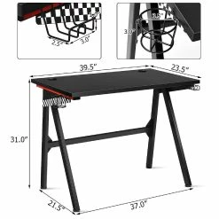 Discount 💯 Costway Gaming Desk Home Office PC Table Computer Desk with Cup Holder & Headphone Hook ✔️ 7 Discount 💯 Costway Gaming Desk Home Office PC Table Computer Desk with Cup Holder & Headphone Hook ✔️ -BTSE Shop costway gaming desk home office pc table computer desk with cup holder and headphone hook14237810 a01NOWA
