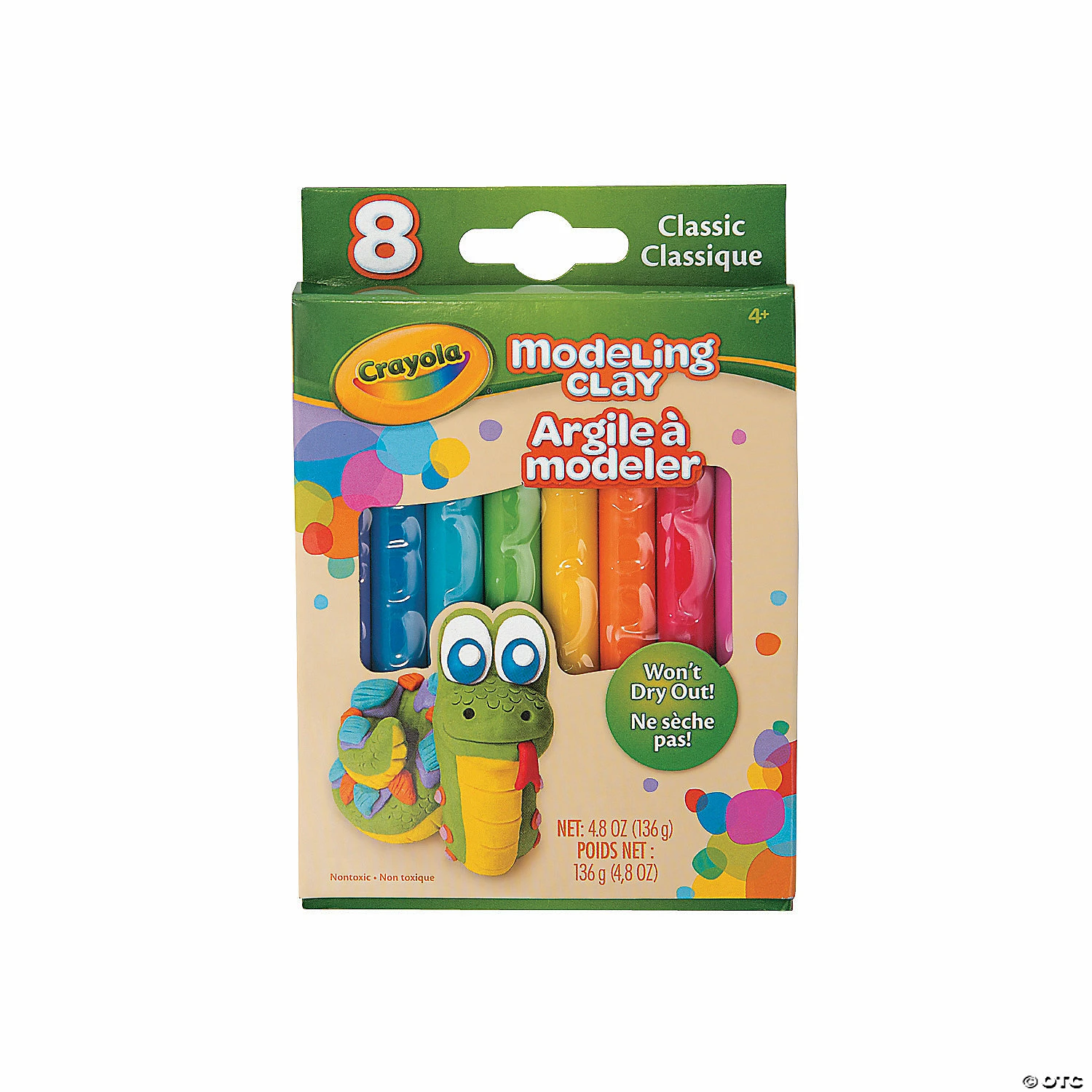 Promo 🎉 Crayola® Modeling Clay Classic Color Assortment - 8 Pc. 💯 3 Promo 🎉 Crayola® Modeling Clay Classic Color Assortment - 8 Pc. 💯