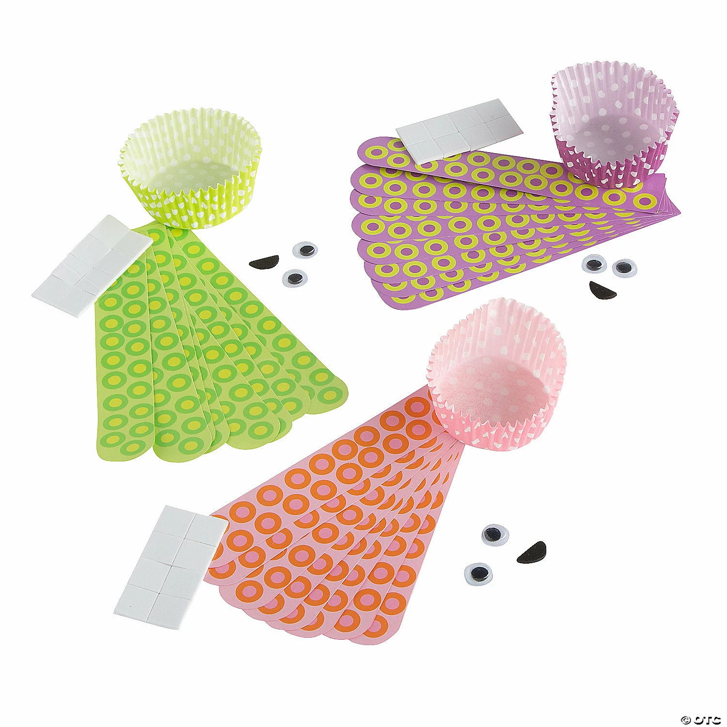 Wholesale π Cupcake Liner Octopus Craft Kit - Makes 12 π 4 Wholesale π Cupcake Liner Octopus Craft Kit - Makes 12 π - Image 2