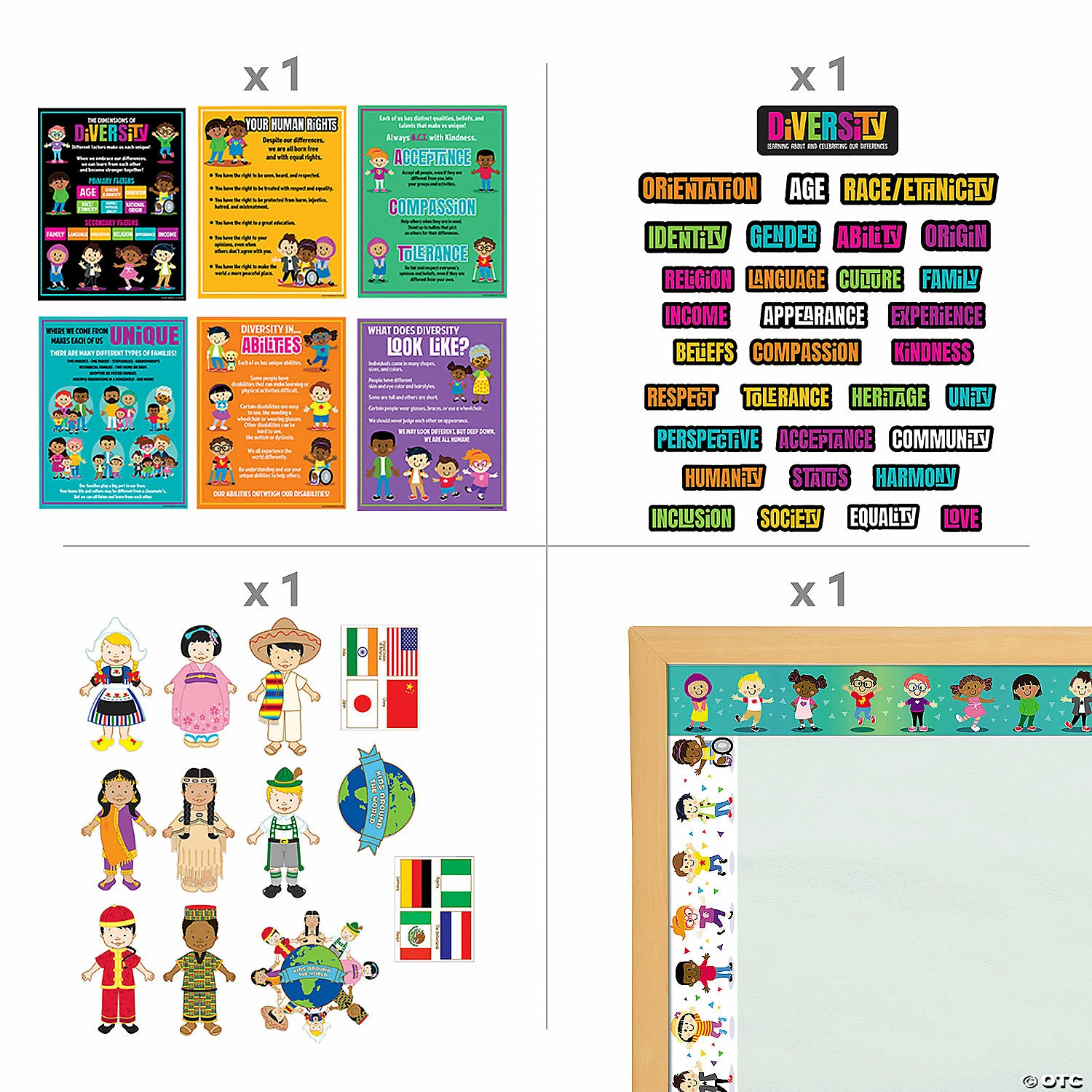 New โค๏ธ Diversity Decorating Kit - 62 Pc. ๐ 4 New โค๏ธ Diversity Decorating Kit - 62 Pc. ๐ - Image 2