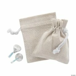 Best Sale โญ DIY Mini Canvas Drawstring Bags - 12 Pc. โ๏ธ