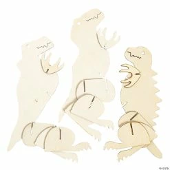 Flash Sale ๐ DIY Unfinished Wood 3D Dinosaurs - Makes 12 ๐ 7 Flash Sale ๐ DIY Unfinished Wood 3D Dinosaurs - Makes 12 ๐ -BTSE Shop diy unfinished wood 3d dinosaurs makes 1213940890 a02