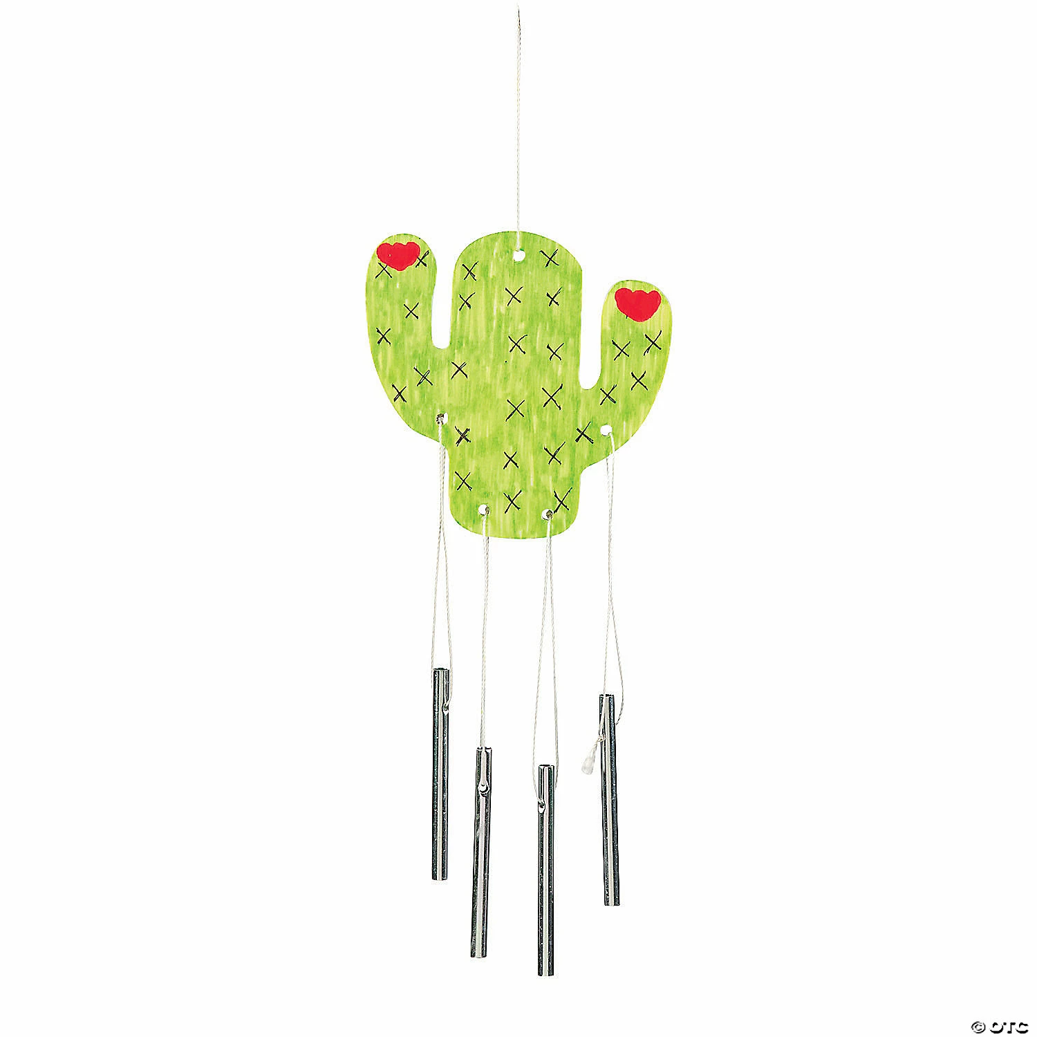 Wholesale 🔥 DIY Unfinished Wood Cactus Wind Chimes - Makes 12 🔥 4 Wholesale 🔥 DIY Unfinished Wood Cactus Wind Chimes - Makes 12 🔥 - Image 2