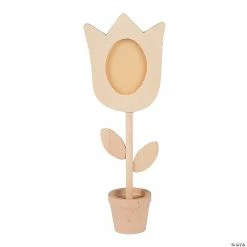 Buy โ DIY Wood Flower Photo Holders - 12 Pc. ๐