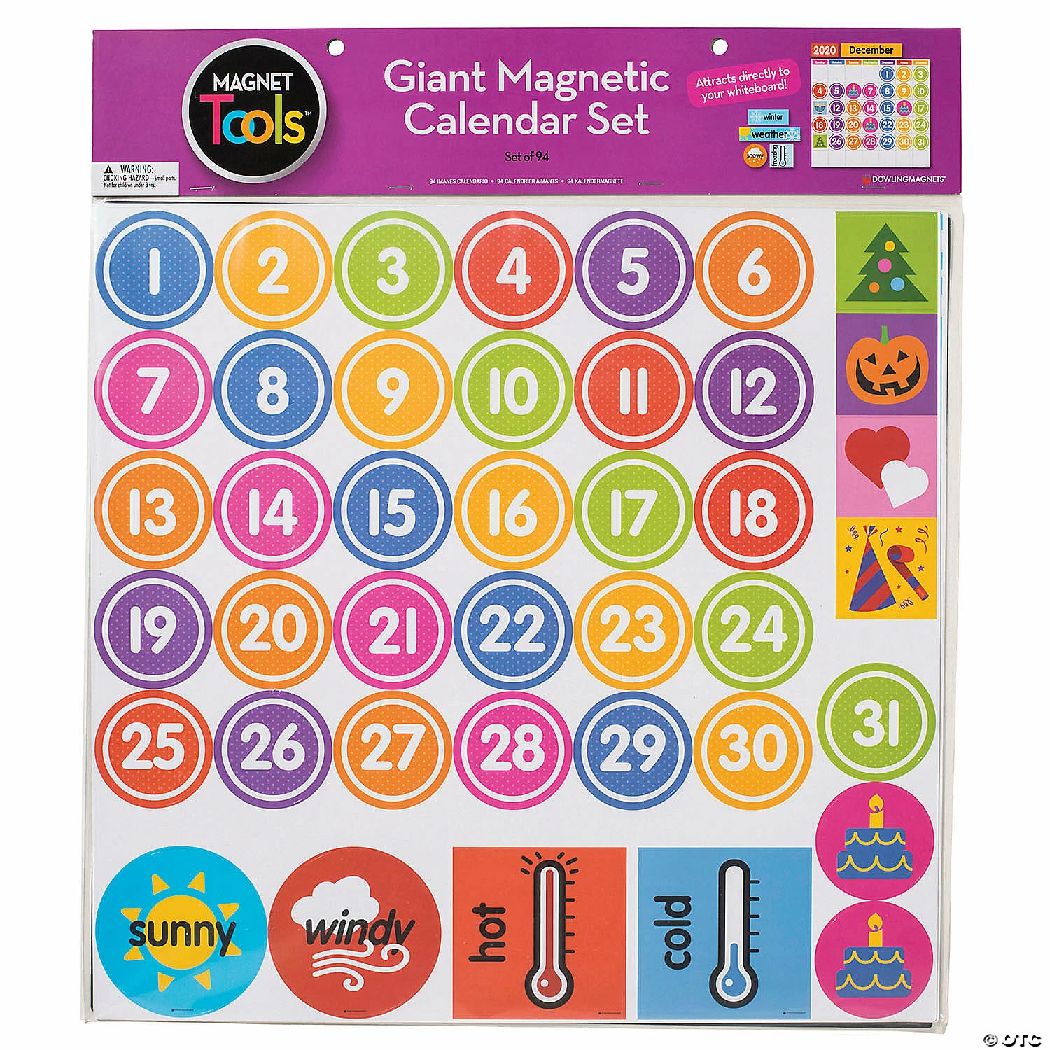 Best deal ๐ Dowling Magnets Giant Magnetic Calendar Set, 94 Pieces ๐ 4 Best deal ๐ Dowling Magnets Giant Magnetic Calendar Set, 94 Pieces ๐ - Image 2