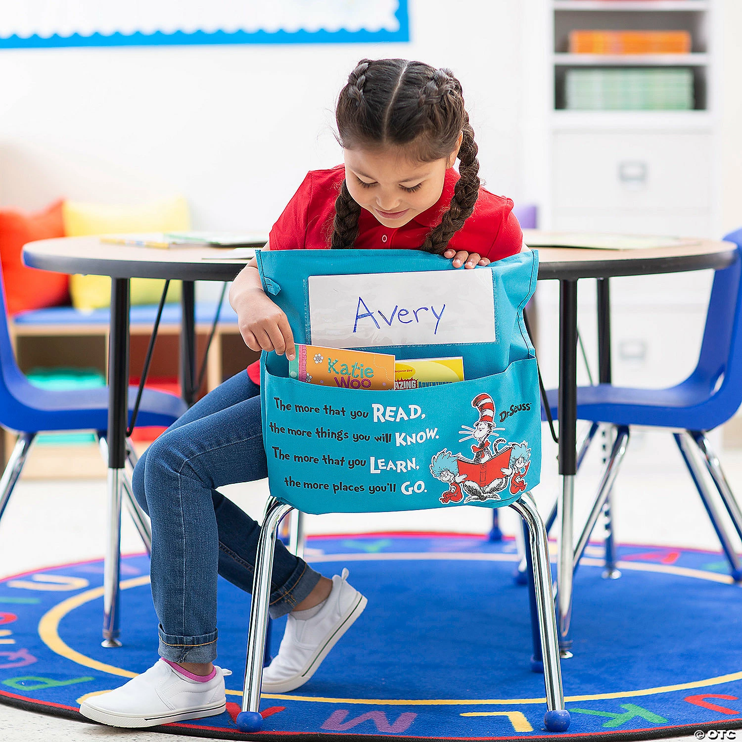 Wholesale ⭐ Dr. Seuss™ The Cat in the Hat™ Chair Pockets - 6 Pc. ✨ 4 Wholesale ⭐ Dr. Seuss™ The Cat in the Hat™ Chair Pockets - 6 Pc. ✨ - Image 2