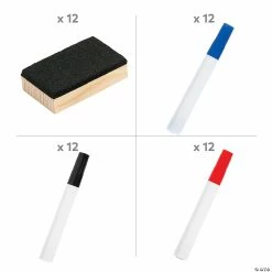 Deals 👏 Dry Erase Accessories Kit - 48 Pc. ❤️ -BTSE Shop dry erase accessories kit 48 pc 14113493 a01