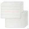 Promo ๐ Dry Erase Board, 2-Sided Lined/Plain, 9" x 12", Pack of 6 โ 2 Promo ๐ Dry Erase Board, 2-Sided Lined/Plain, 9" x 12", Pack of 6 โ -BTSE Shop dry erase board 2 sided lined plain 9 x 12 pack of 614111447