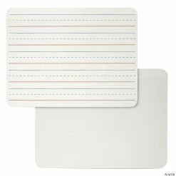 Promo 😀 Dry Erase Board, 2-Sided Lined/Plain, 9" x 12", Pack of 6 ⌛ -BTSE Shop dry erase board 2 sided lined plain 9 x 12 pack of 614111447 a01
