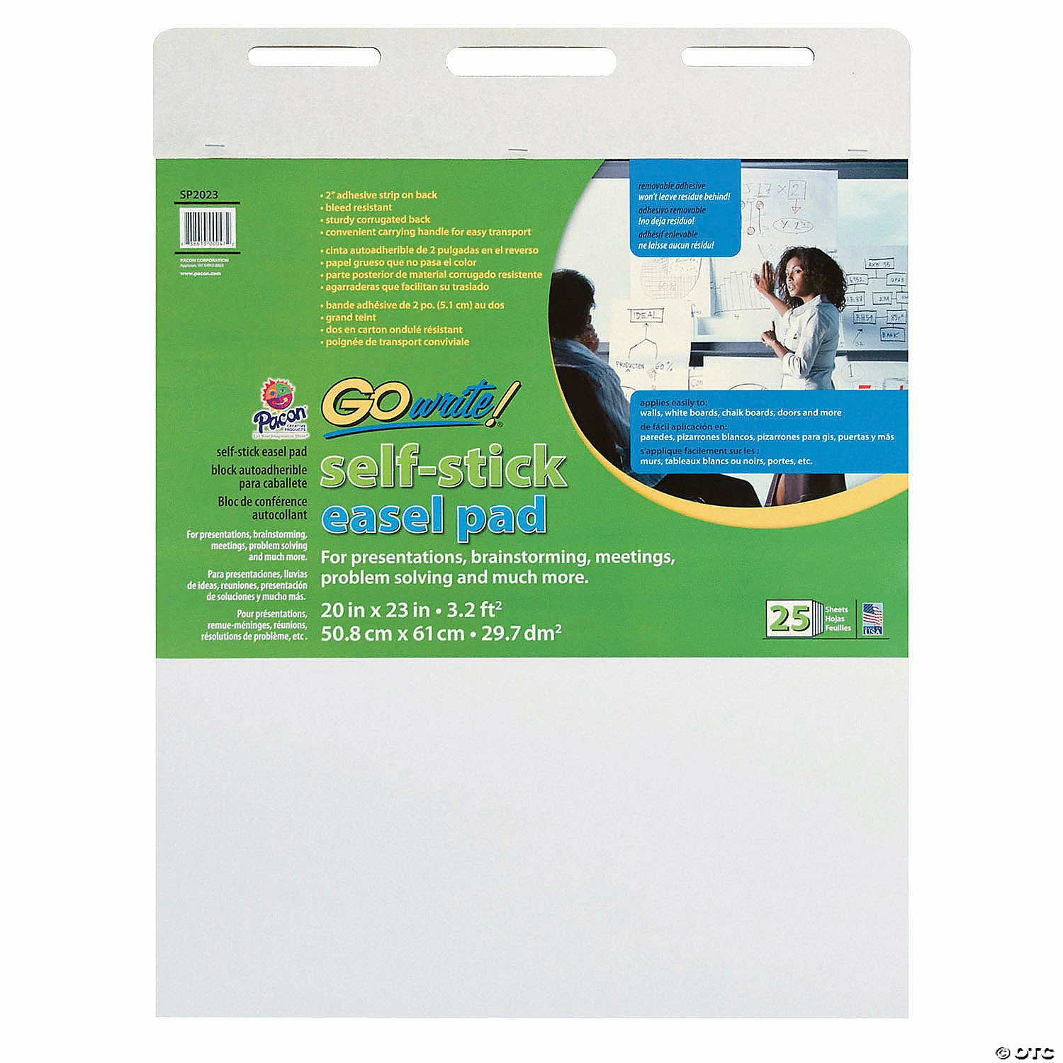 Wholesale ๐ฏ Easel Pad, Self-Adhesive, White, 20" x 23", 25 Sheets ๐ 3 Wholesale ๐ฏ Easel Pad, Self-Adhesive, White, 20" x 23", 25 Sheets ๐