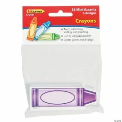 Budget 🎉 Edupress® Crayon Mini Accent Cutouts - 36 Pc. 🎉 7 Budget 🎉 Edupress® Crayon Mini Accent Cutouts - 36 Pc. 🎉 -BTSE Shop edupress crayon mini accent cutouts 36 pc 13748704 a02