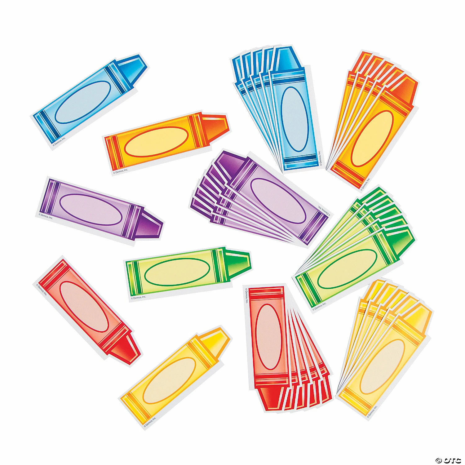 Budget 🎉 Edupress® Crayon Mini Accent Cutouts - 36 Pc. 🎉 3 Budget 🎉 Edupress® Crayon Mini Accent Cutouts - 36 Pc. 🎉