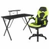 Budget 💯 Emma + Oliver Black/Green Gaming Desk Set with Headphone Hook, and Monitor Stand 🥰 2 Budget 💯 Emma + Oliver Black/Green Gaming Desk Set with Headphone Hook, and Monitor Stand 🥰 -BTSE Shop emma oliver black green gaming desk set with headphone hook and monitor stand14314850NOWA