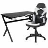 Top 10 ⭐ Emma + Oliver Black/White Gaming Desk Bundle - Cup/Headphone Holder, Wire Management ✨ -BTSE Shop emma oliver black white gaming desk bundle cup headphone holder wire management14314892NOWA