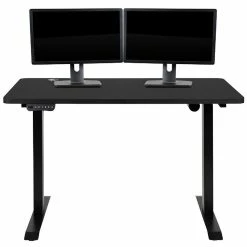 Outlet ๐ Emma + Oliver Electric Height Adjustable Standing Desk - 48" Wide x 24" Deep (Black) ๐