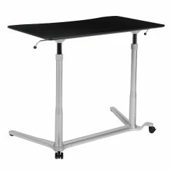 Best deal ๐ฅ Emma + Oliver Sit-Down, Stand-Up Black Ergonomic Computer Desk - Standing Desk ๐งจ