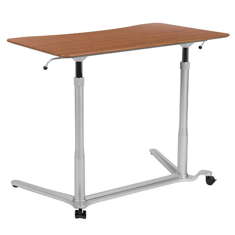 Buy ๐ Emma + Oliver Sit-Down, Stand-Up Cherry Ergonomic Computer Desk - Standing Desk ๐ฅ 3 Buy ๐ Emma + Oliver Sit-Down, Stand-Up Cherry Ergonomic Computer Desk - Standing Desk ๐ฅ