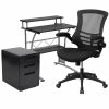 Wholesale 💯 Emma + Oliver Work From Home Kit-Black Computer Desk, Ergonomic Office Chair, Filing Cabinet 💯 2 Wholesale 💯 Emma + Oliver Work From Home Kit-Black Computer Desk, Ergonomic Office Chair, Filing Cabinet 💯 -BTSE Shop emma oliver work from home kit black computer desk ergonomic office chair filing cabinet14314842NOWA