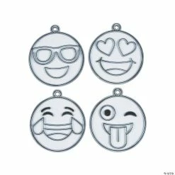 Deals ๐ Emoji Suncatchers - 24 Pc. ๐