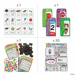 Discount ๐ English Spanish Learning Kit - 285 Pc. ๐ 5 Discount ๐ English Spanish Learning Kit - 285 Pc. ๐ -BTSE Shop english spanish learning kit 285 pc 14115204 a01