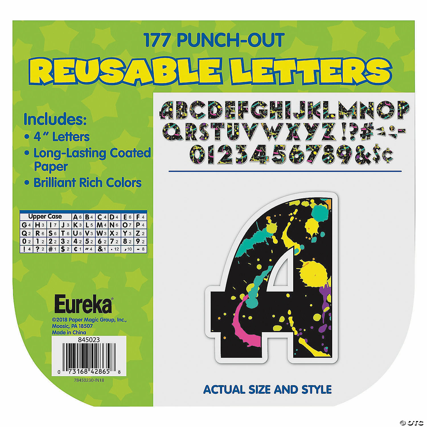 Promo ✔️ Eureka® Rock the Classroom Bulletin Board Letters - 178 Pc. ✔️ 4 Promo ✔️ Eureka® Rock the Classroom Bulletin Board Letters - 178 Pc. ✔️ - Image 2
