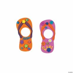 Wholesale 👏 Fabulous Flip Flop Picture Frame Kit - Makes 24 ✨ -BTSE Shop fabulous flip flop picture frame kit makes 2457 2428 a02