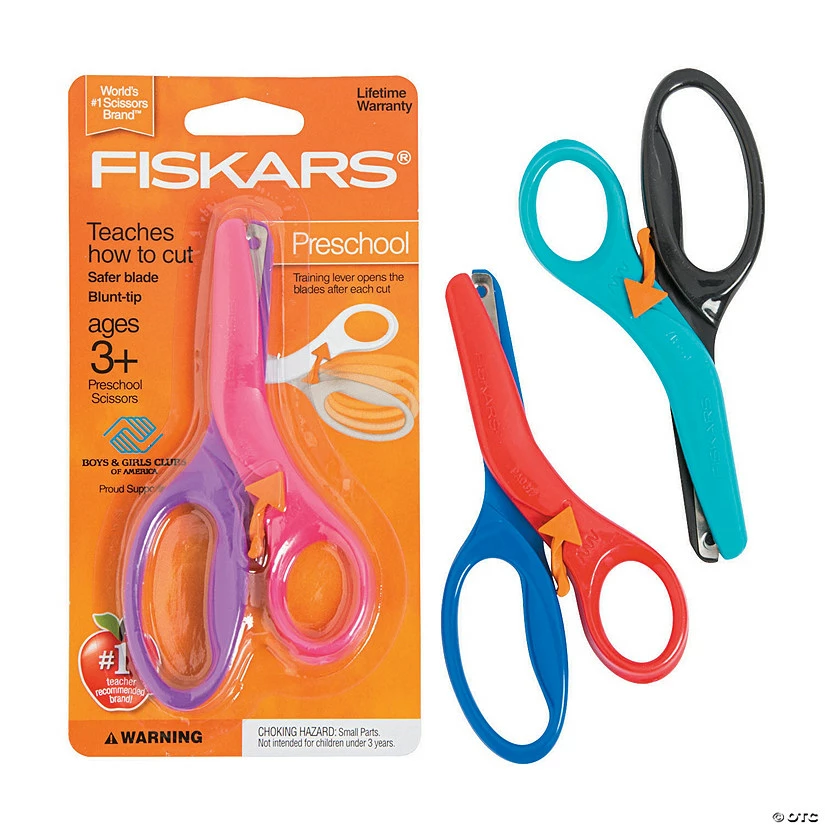 Best Sale ✔️ Fiskars® Preschool Training Scissors Classpack - 12 Pc. 🧨 3 Best Sale ✔️ Fiskars® Preschool Training Scissors Classpack - 12 Pc. 🧨