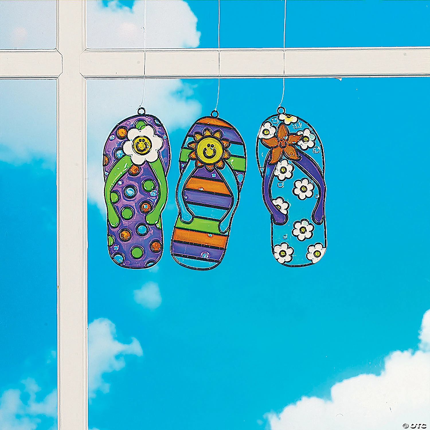 Outlet ๐ฏ Flip Flop Suncatchers - 12 Pc. ๐ 4 Outlet ๐ฏ Flip Flop Suncatchers - 12 Pc. ๐ - Image 2