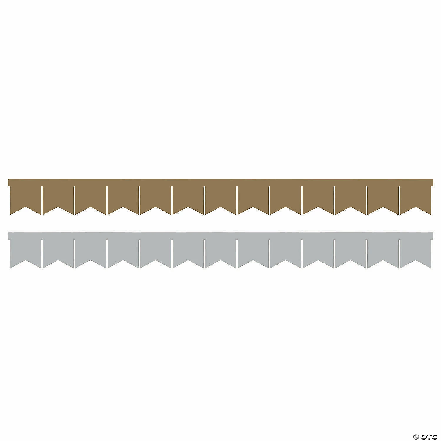 Top 10 โญ Gold & Silver Metallic Pennant Bulletin Board Border - 12 Pc. ๐ 3 Top 10 โญ Gold & Silver Metallic Pennant Bulletin Board Border - 12 Pc. ๐ - Image 2
