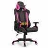 Outlet ✔️ Goplus Massage Gaming Chair Reclining Racing Chair w/Lumbar Support and Headrest Pink 👏 2 Outlet ✔️ Goplus Massage Gaming Chair Reclining Racing Chair w/Lumbar Support and Headrest Pink 👏 -BTSE Shop goplus massage gaming chair reclining racing chair w lumbar support and headrest pink14282059NOWA