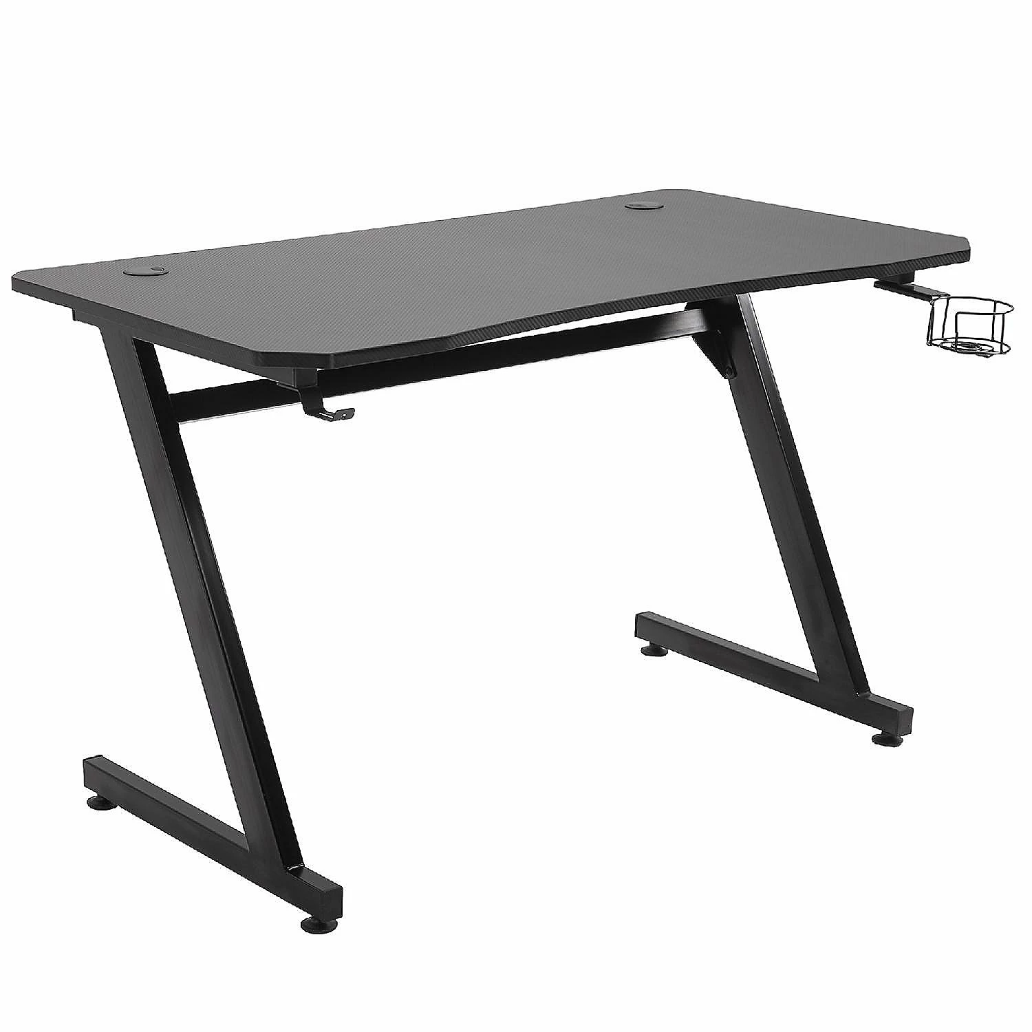 Promo 🌟 HOMCOM 47.25" Gaming Desk Computer Home Office Gamer Table Workstation Metal Frame with Cup Holder Headphone Hook Cable Management Black 🔥 3 Promo 🌟 HOMCOM 47.25" Gaming Desk Computer Home Office Gamer Table Workstation Metal Frame with Cup Holder Headphone Hook Cable Management Black 🔥