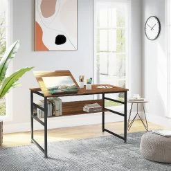 Flash Sale ๐ฅ HOMCOM Drafting Table Adjustable Drawing Desk Multifunctional Writing Desk with 15 Level Tiltable Tabletop and Storage Shelf for Home Office Walnut ๐ 8 Flash Sale ๐ฅ HOMCOM Drafting Table Adjustable Drawing Desk Multifunctional Writing Desk with 15 Level Tiltable Tabletop and Storage Shelf for Home Office Walnut ๐ -BTSE Shop homcom drafting table adjustable drawing desk multifunctional writing desk with 15 level tiltable tabletop and storage shelf for home office walnut14225301 a02NOWA