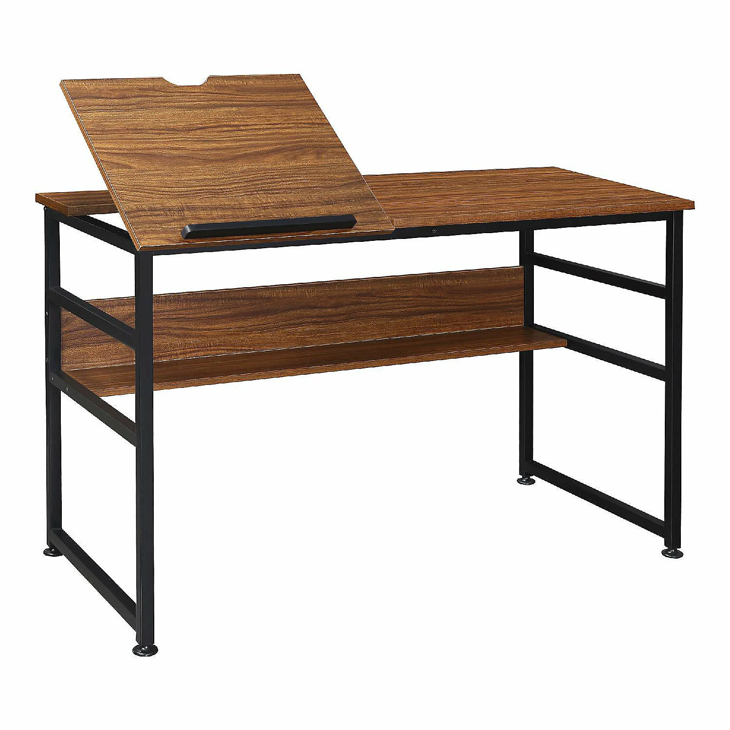 Flash Sale ๐ฅ HOMCOM Drafting Table Adjustable Drawing Desk Multifunctional Writing Desk with 15 Level Tiltable Tabletop and Storage Shelf for Home Office Walnut ๐ 3 Flash Sale ๐ฅ HOMCOM Drafting Table Adjustable Drawing Desk Multifunctional Writing Desk with 15 Level Tiltable Tabletop and Storage Shelf for Home Office Walnut ๐