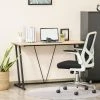 Best Pirce ⌛ HOMCOM Home Office Computer Writing Desk with Z Shaped Metal Frame V Shaped Support Bar and MDF Tabletop Black ❤️ 2 Best Pirce ⌛ HOMCOM Home Office Computer Writing Desk with Z Shaped Metal Frame V Shaped Support Bar and MDF Tabletop Black ❤️ -BTSE Shop homcom home office computer writing desk with z shaped metal frame v shaped support bar and mdf tabletop black14225526NOWA