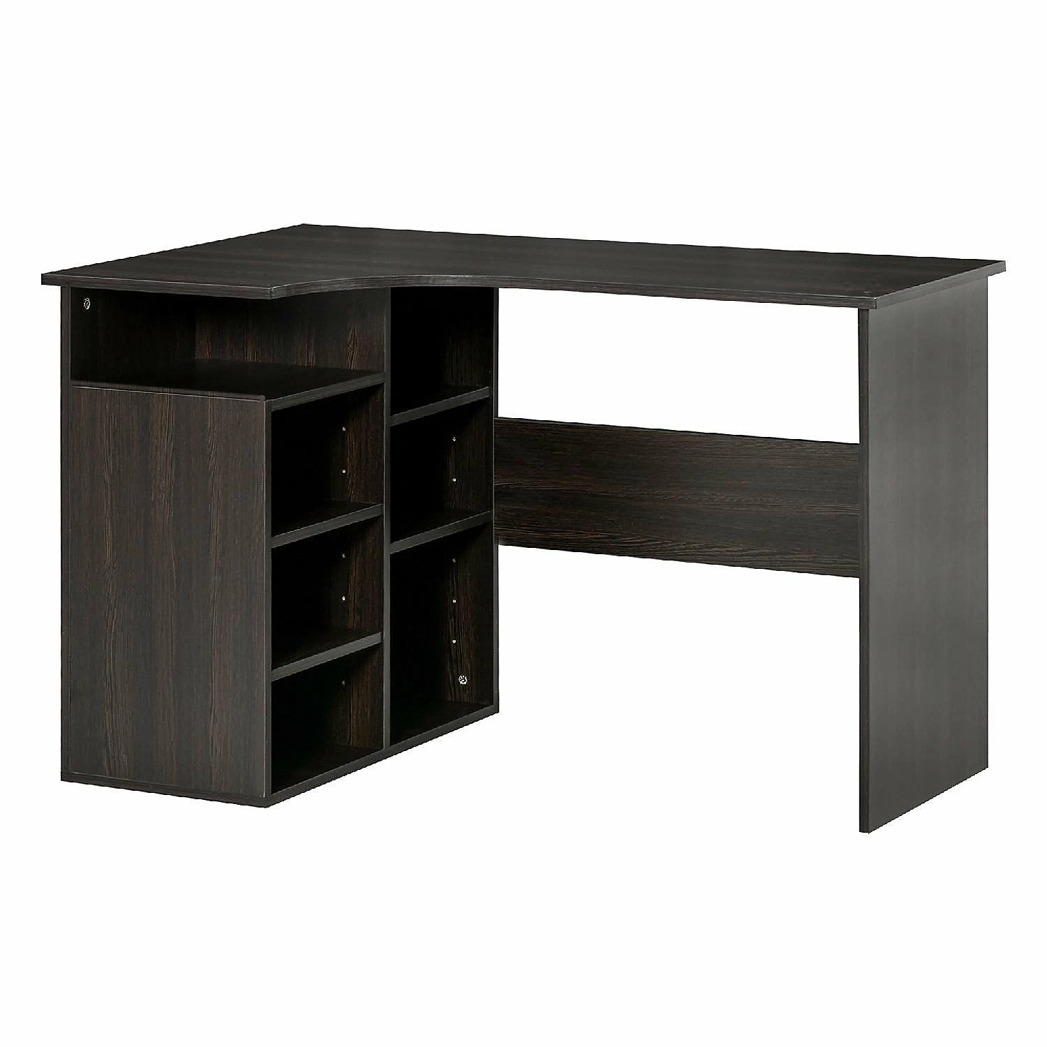 Buy ๐ฏ HOMCOM L Shaped Corner Home Office Computer Desk Study Table PC Workstation with Storage Shelf Space Saving Black Wood Grain ๐ 3 Buy ๐ฏ HOMCOM L Shaped Corner Home Office Computer Desk Study Table PC Workstation with Storage Shelf Space Saving Black Wood Grain ๐